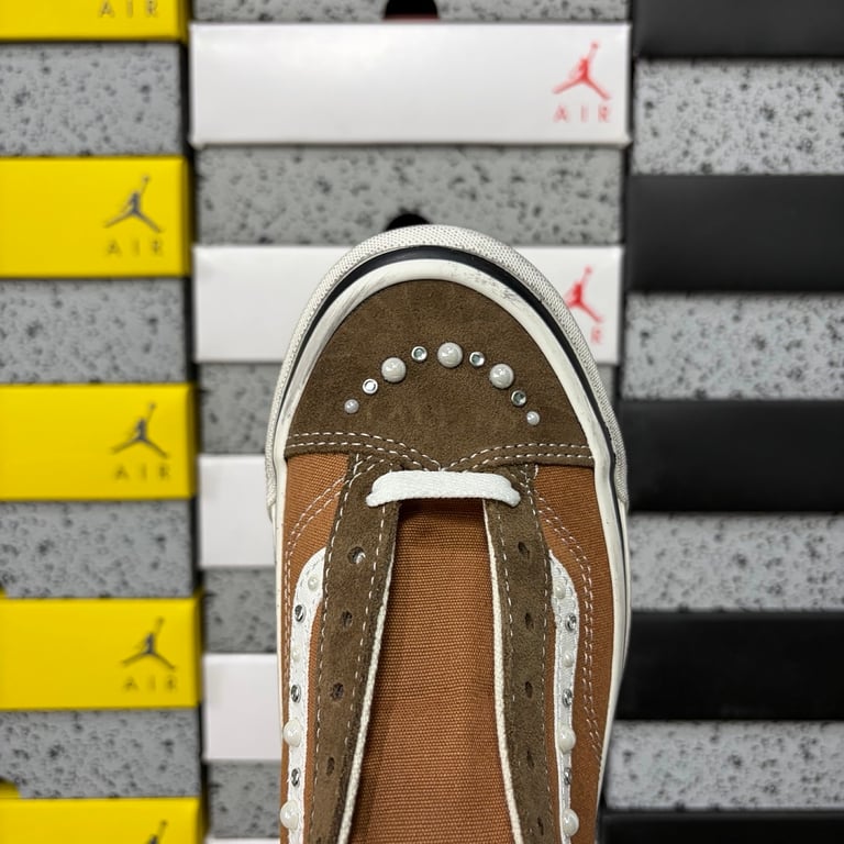 Vans Lx Old Skool 36 Pearlized Marshmallow Distressed - 11