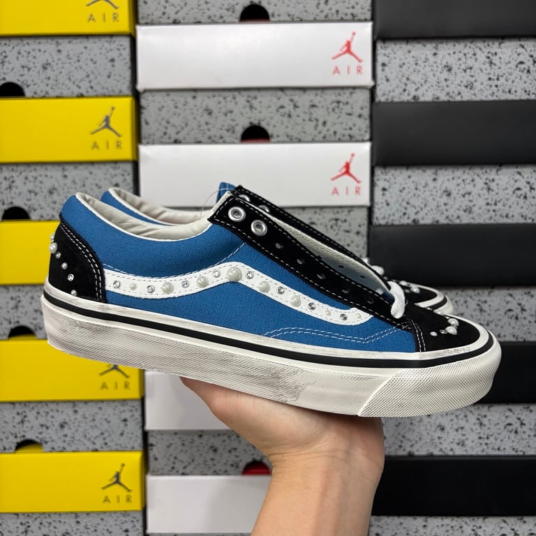 Vans Lx Old Skool 36 Pearlescent Blue - 4