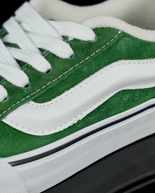 Vans Knu Skool Green White - 7