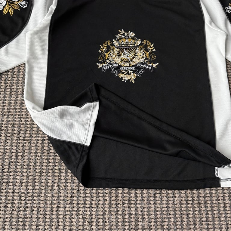 Neptunz Royals Floral Embroidery Jersey - 12