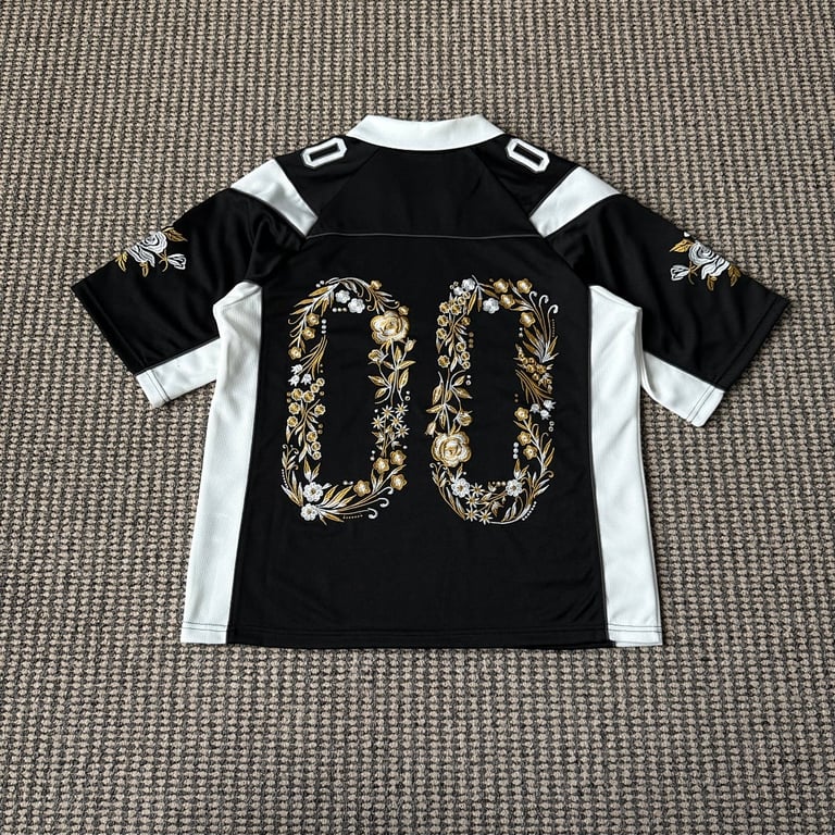 Neptunz Royals Floral Embroidery Jersey - 13