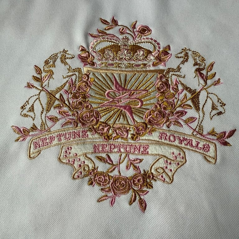 Neptunz Royals Floral Embroidery Jersey - 21