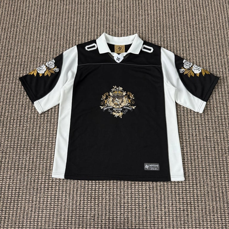 Neptunz Royals Floral Embroidery Jersey - 5