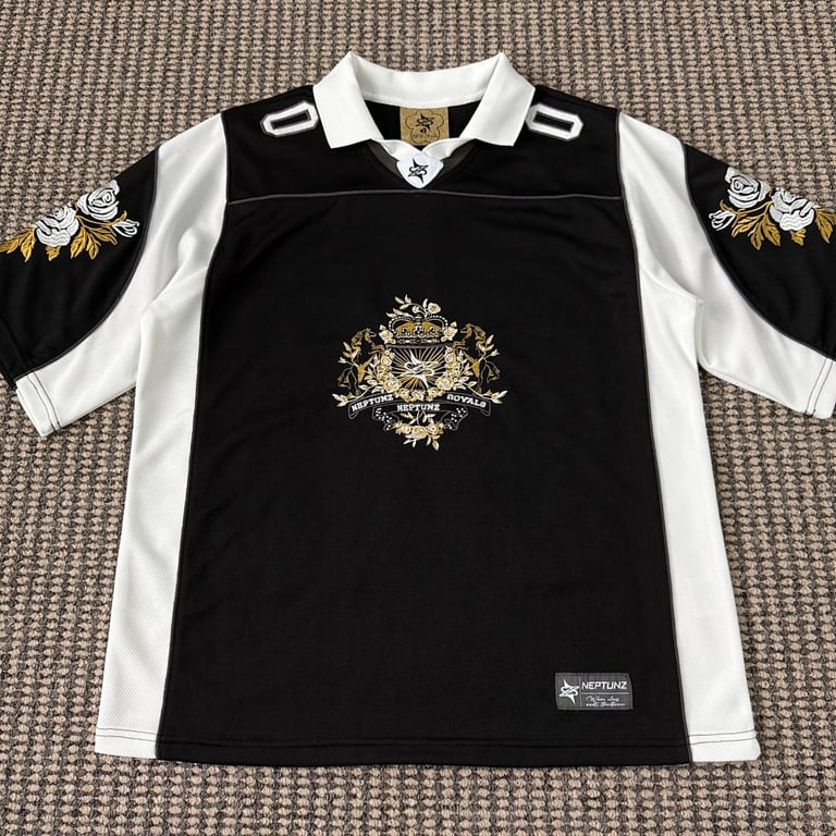 Neptunz Royals Floral Embroidery Jersey - 6
