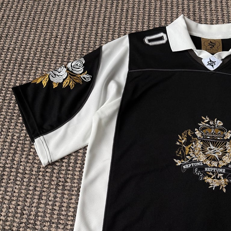 Neptunz Royals Floral Embroidery Jersey - 7