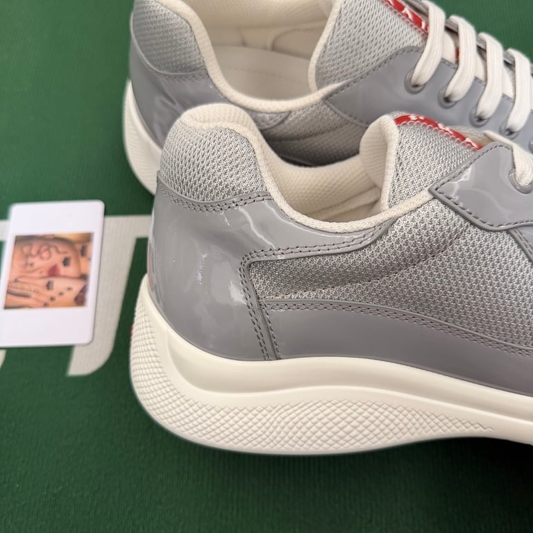 Prada America's Cup Grey Sneakers - 7