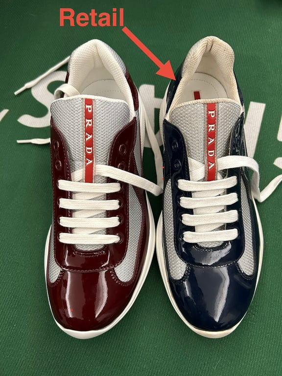Prada America's Cup Burgundy Silver - 11
