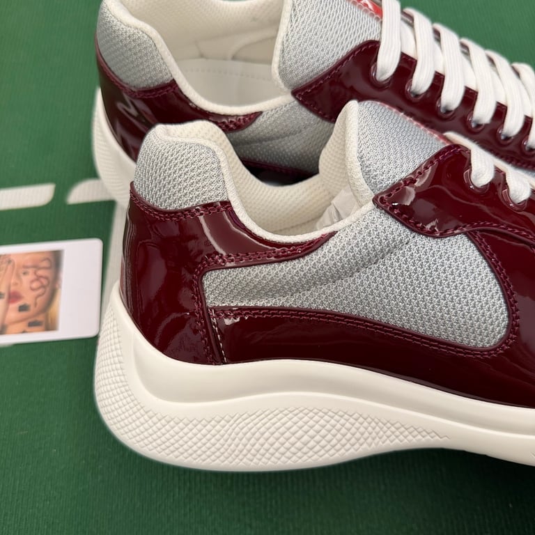 Prada America's Cup Burgundy Silver - 3