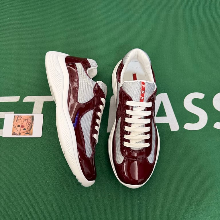 Prada America's Cup Burgundy Silver - 4