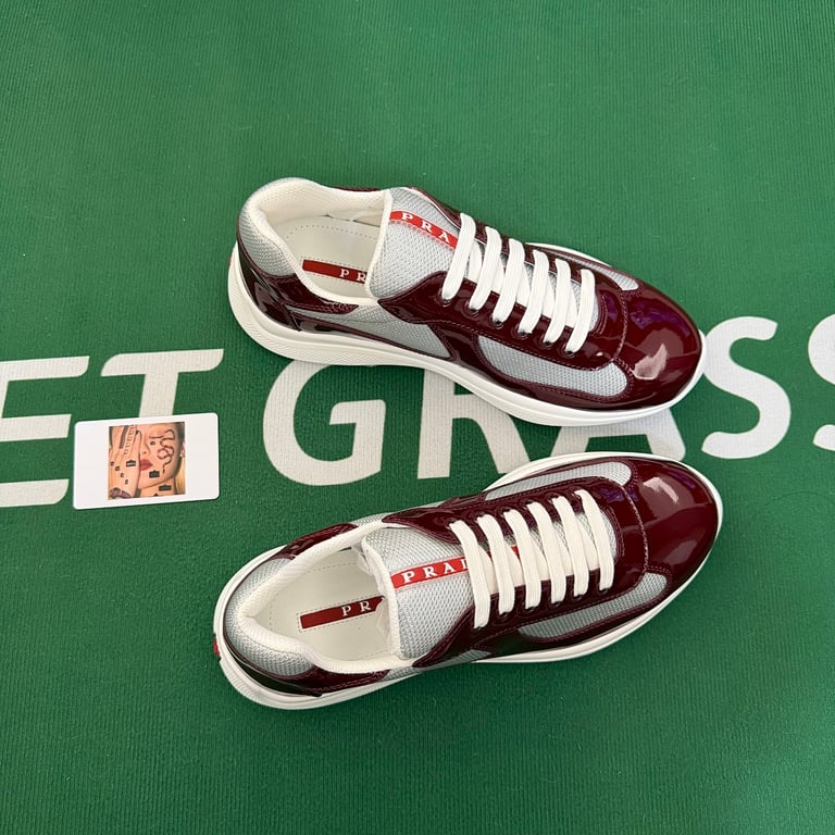 Prada America's Cup Burgundy Silver - 5