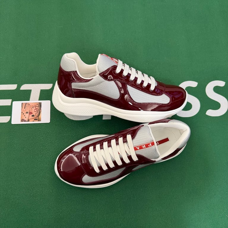 Prada America's Cup Burgundy Silver - 6