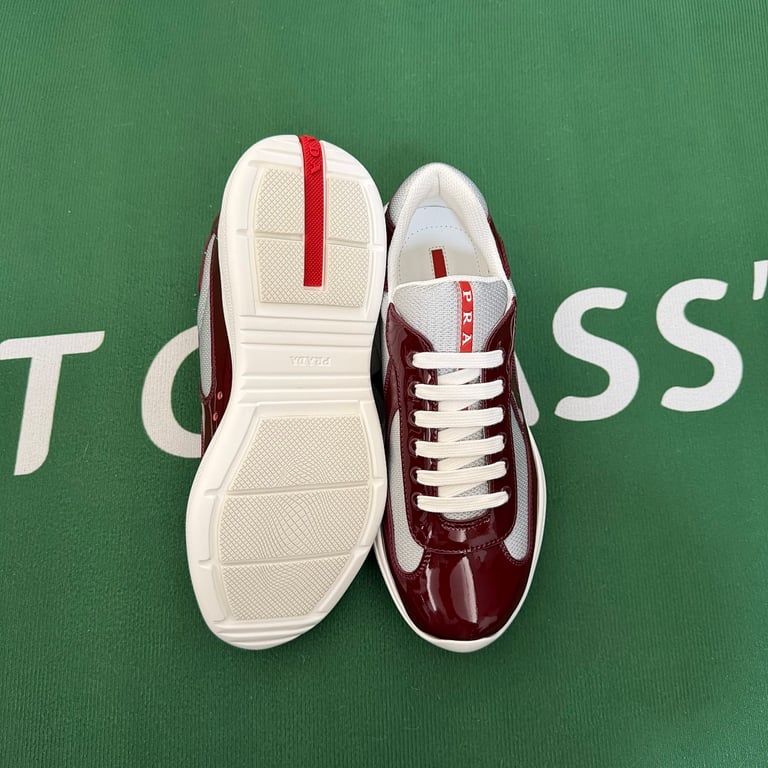 Prada America's Cup Burgundy Silver - 8