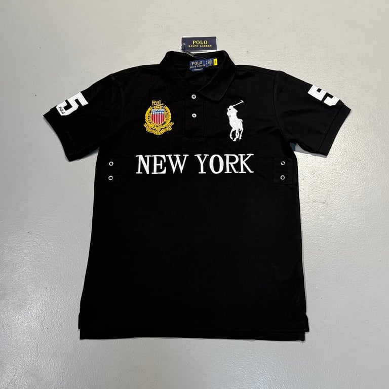Ralph Lauren Custom Slim Fit Big Pony Polo Shirt - 3