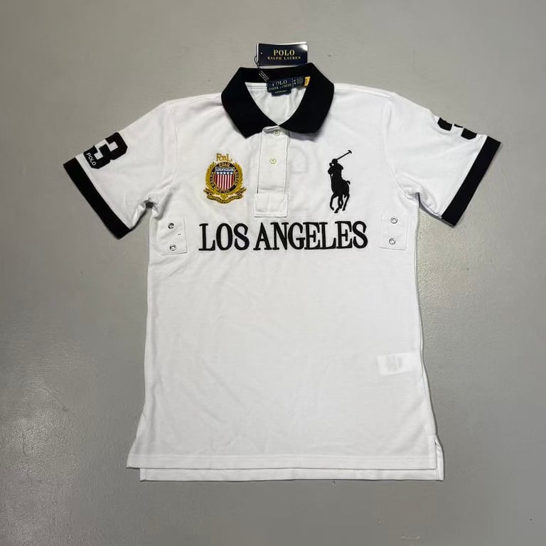 Ralph Lauren Custom Slim Fit Big Pony Polo Shirt - 38