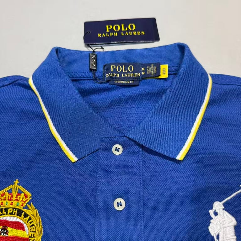 Ralph Lauren Custom Slim Fit Big Pony Polo Shirt - 64