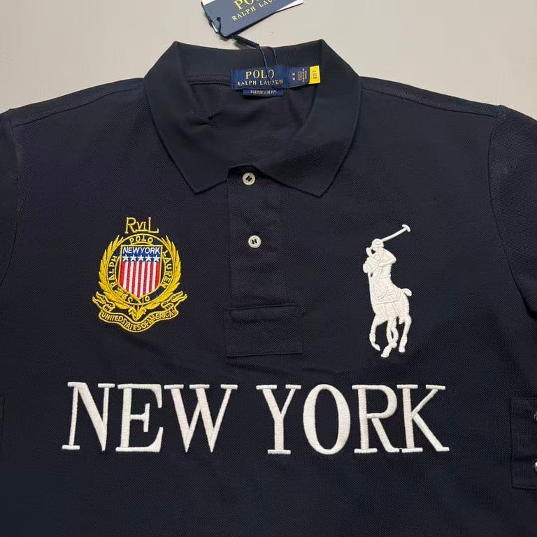 Ralph Lauren Custom Slim Fit Big Pony Polo Shirt - 75