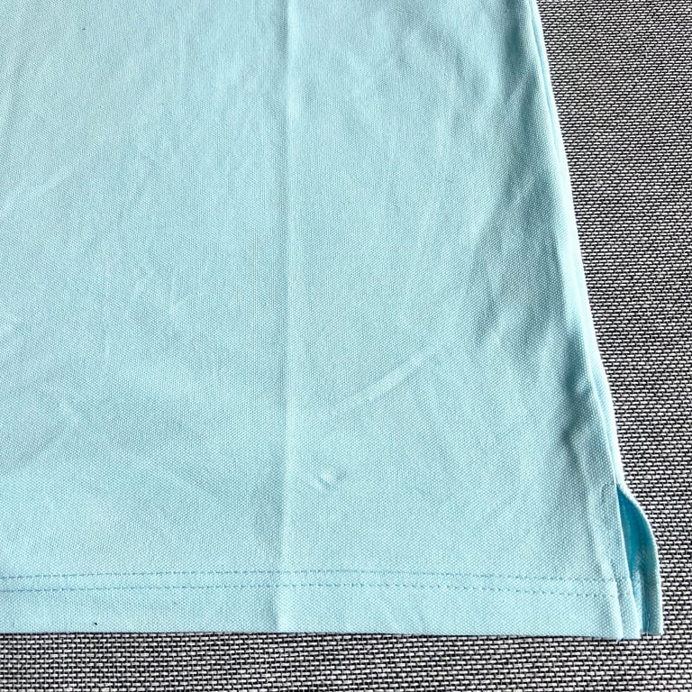 Yves Saint Laurent Vintage Striped Polo Light Blue - 18