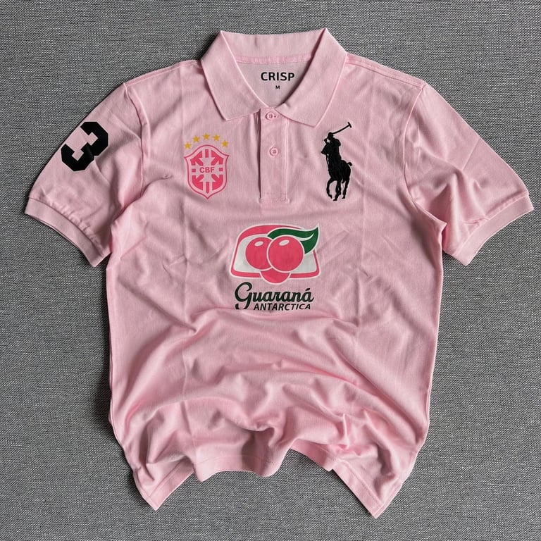 Ralph Lauren Brasil Guarana Antarctica Polo Pink - 3