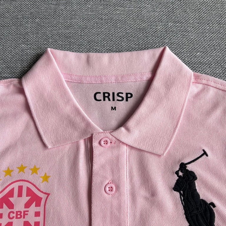 Ralph Lauren Brasil Guarana Antarctica Polo Pink - 5
