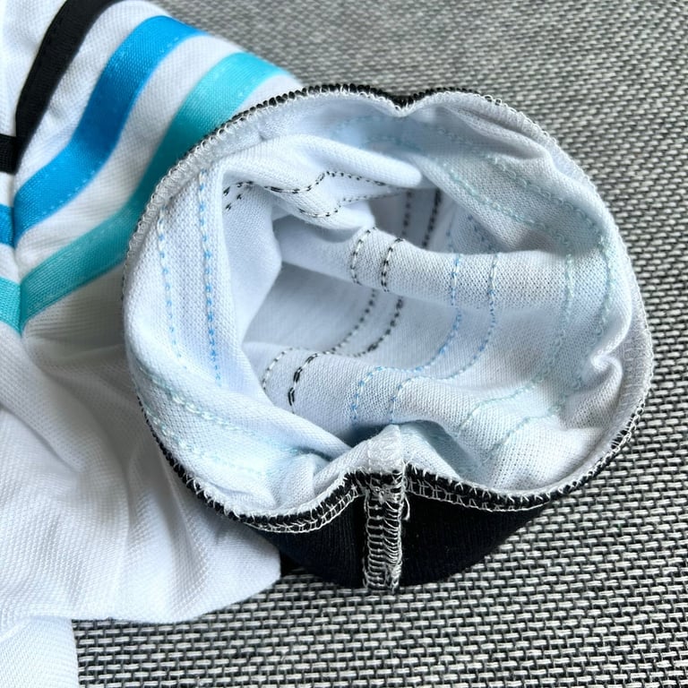 Saint Laurent Vintage Striped Polo White - 18