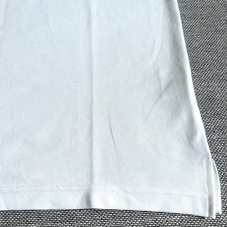 Saint Laurent Vintage Striped Polo White - 9