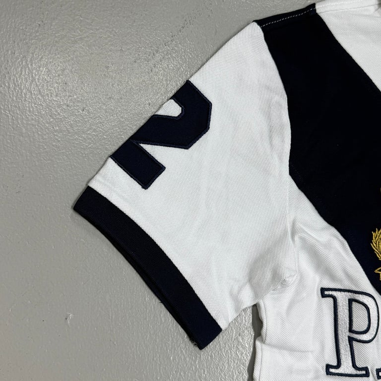 Palace Geezer Polo "White Navy" - 5