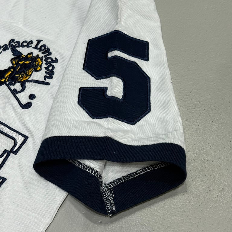 Palace Geezer Polo "White Navy" - 9