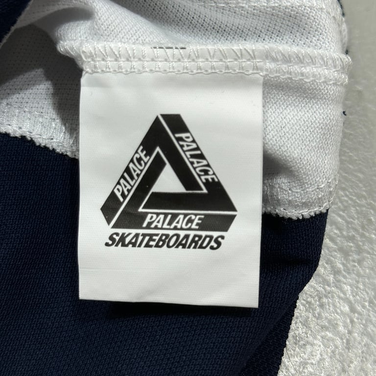 Palace Geezer Polo "White Navy" - 10