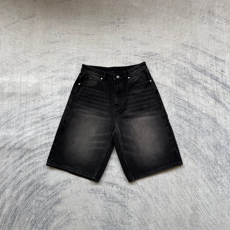 Onitsuka Tiger Embroidery Denim Jorts - 4