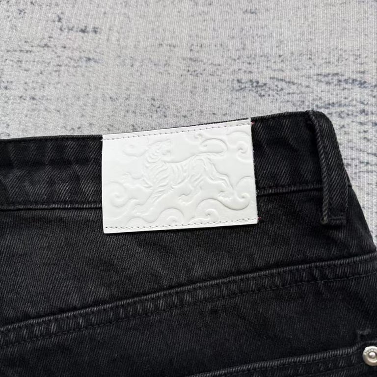 Onitsuka Tiger Embroidery Denim Jorts - 7