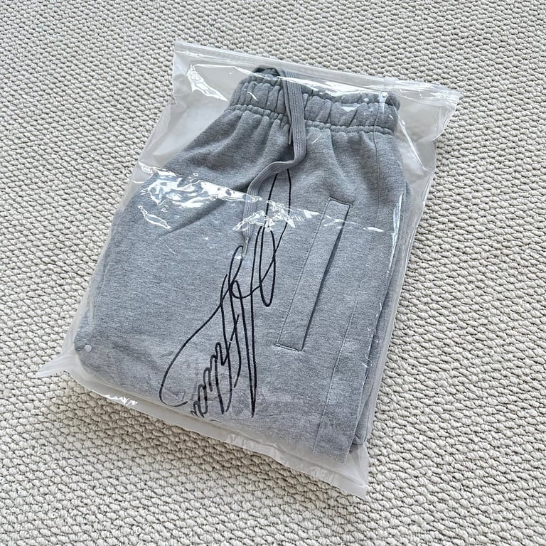 Garms Affiliated Script Logo Shorts Heather Grey - 3