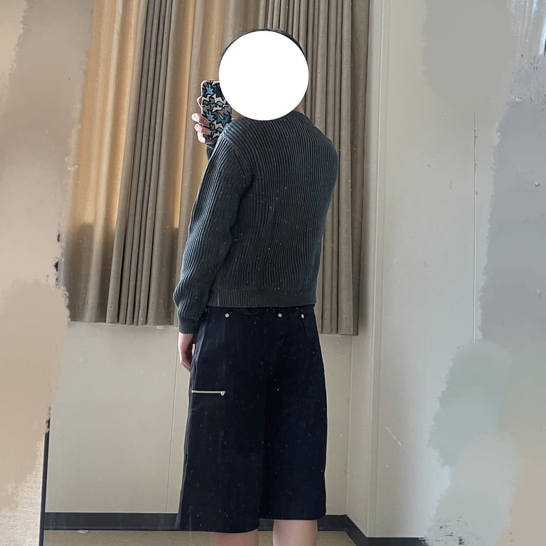Discont'd Selvedge Denim Jorts Black - 2