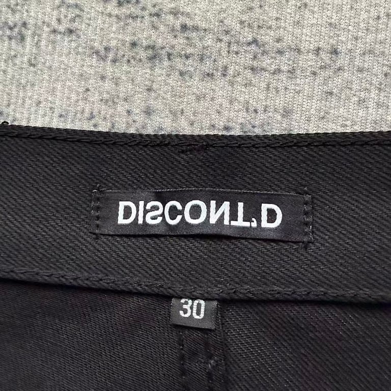 Discont'd Selvedge Denim Jorts Black - 13
