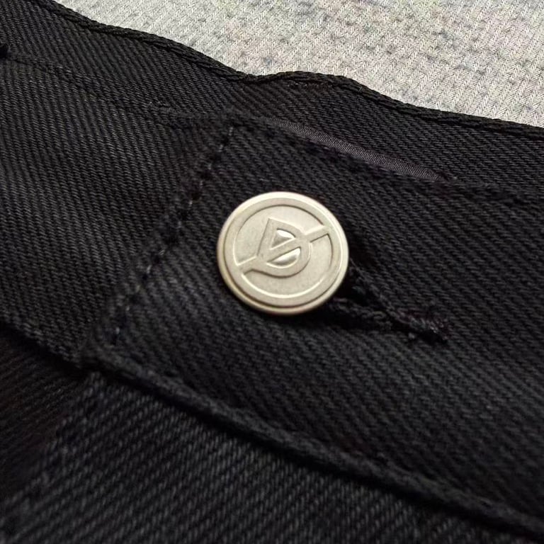 Discont'd Selvedge Denim Jorts Black - 14