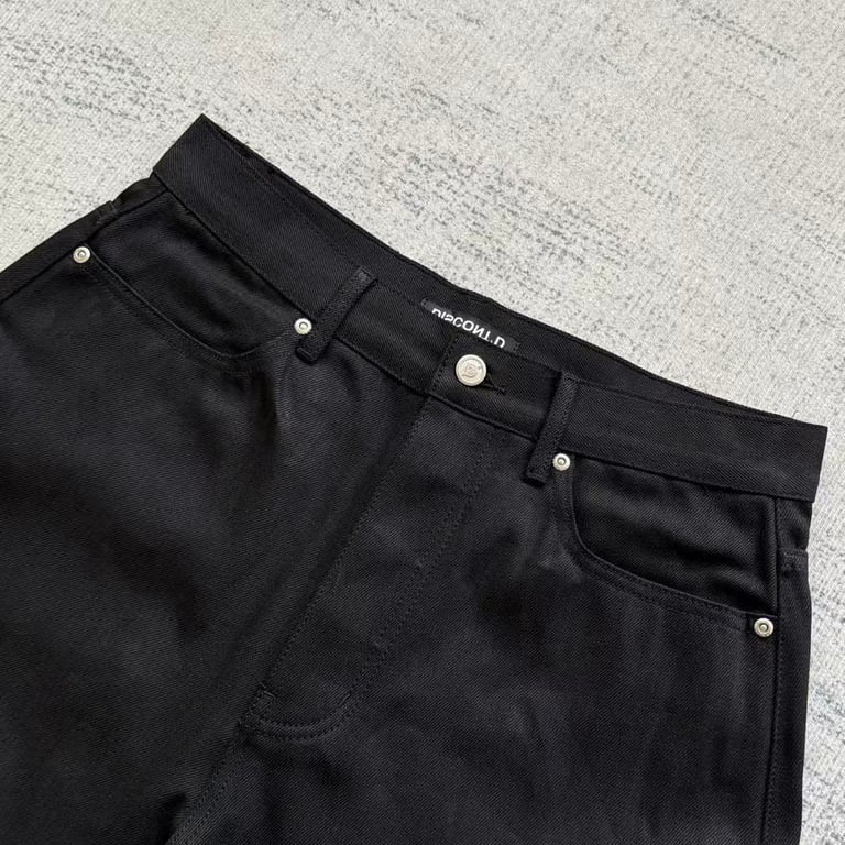 Discont'd Selvedge Denim Jorts Black - 15