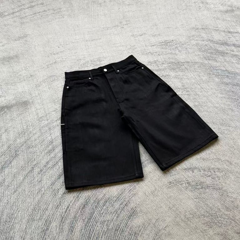 Discont'd Selvedge Denim Jorts Black - 16