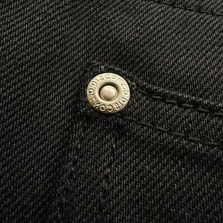 Discont'd Selvedge Denim Jorts Black - 6