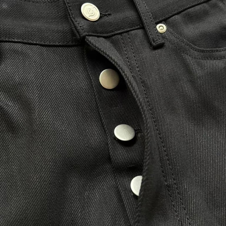 Discont'd Selvedge Denim Jorts Black - 10