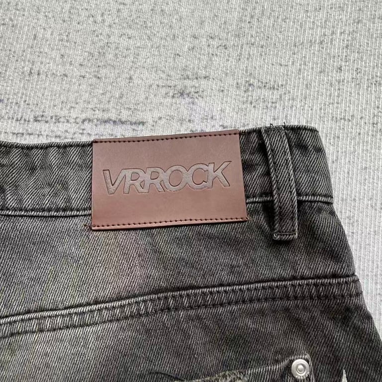 VRK Glow Dragon Embroidered Denim Jeans - 10