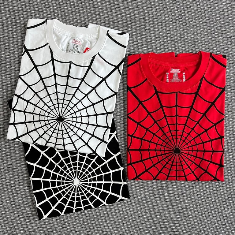 Supreme x Hanes Spider Web Tee - 5
