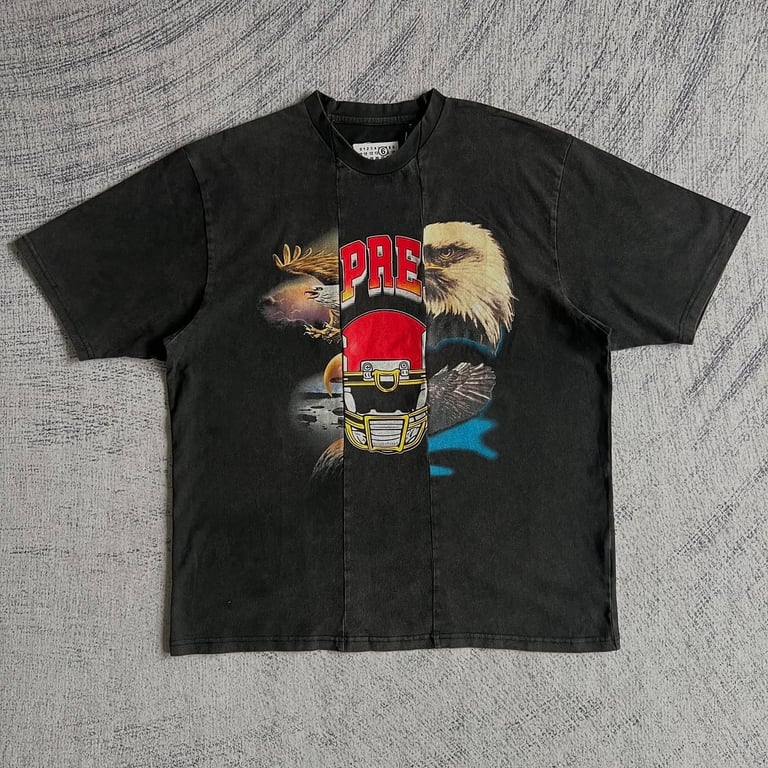 Supreme x MM6 Maison Margiela Split S/S Top Black - 4