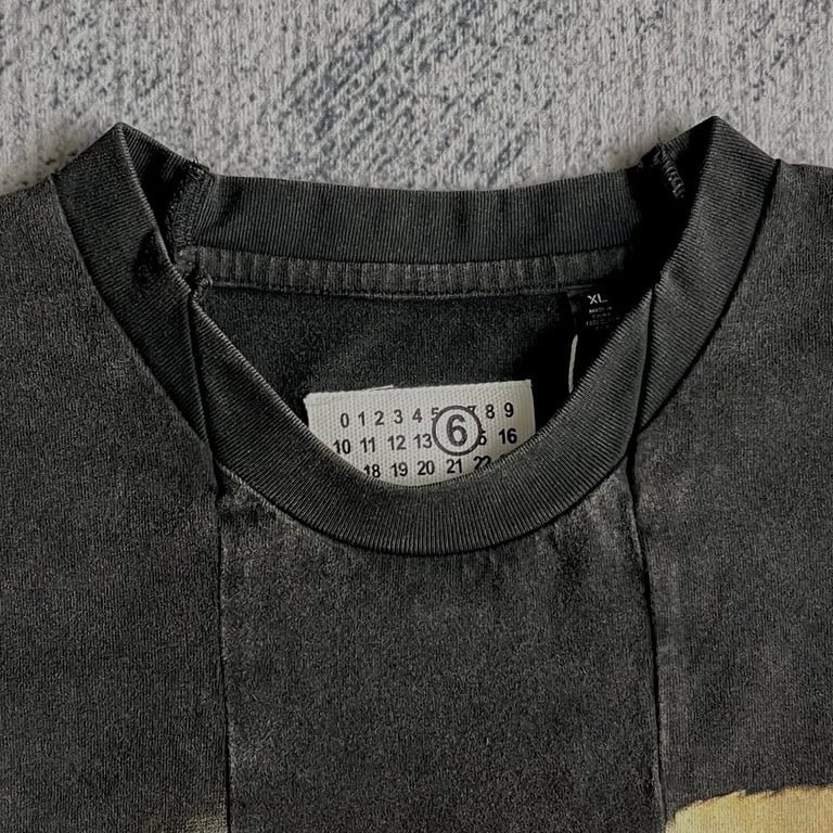 Supreme x MM6 Maison Margiela Split S/S Top Black - 6