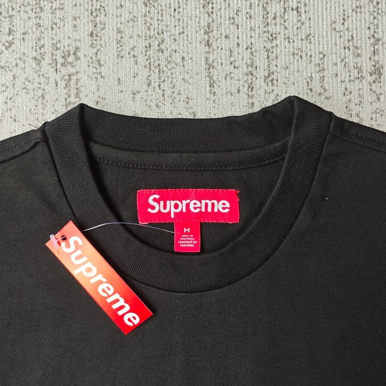 Supreme Tokyo Kaiju Embroidered Tee Black - 3