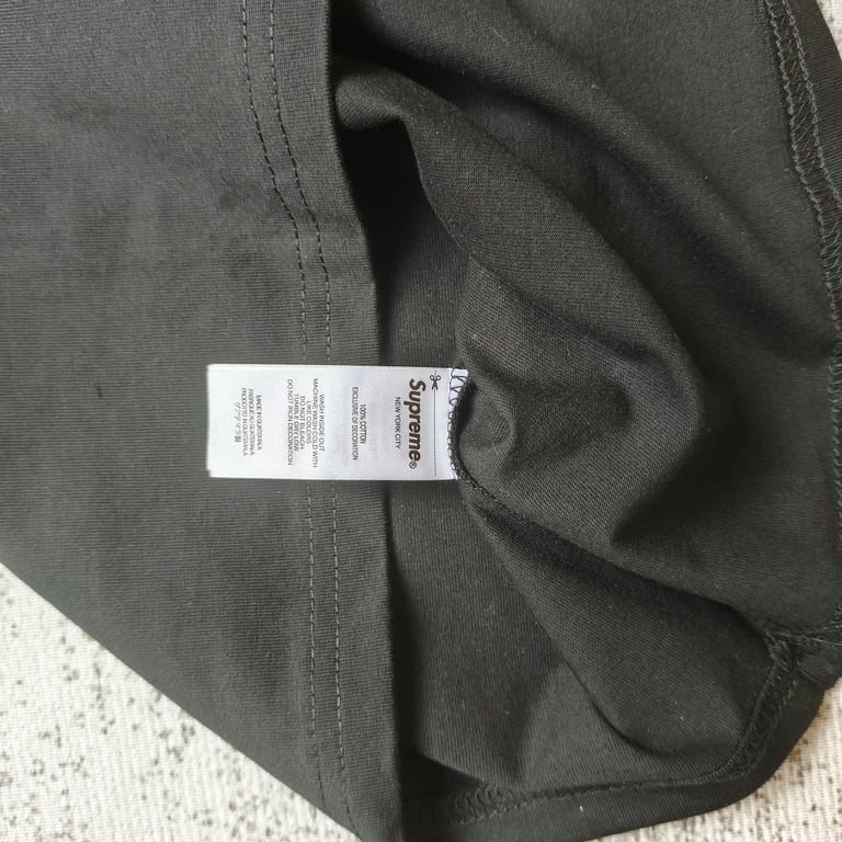 Supreme Tokyo Kaiju Embroidered Tee Black - 7