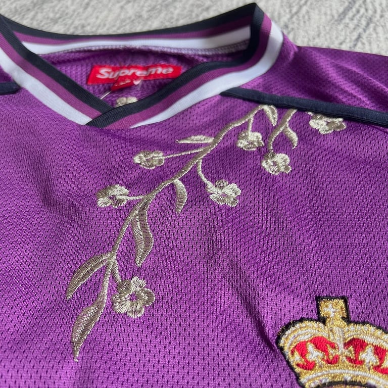 Supreme Flowers Football Jersey White - 29