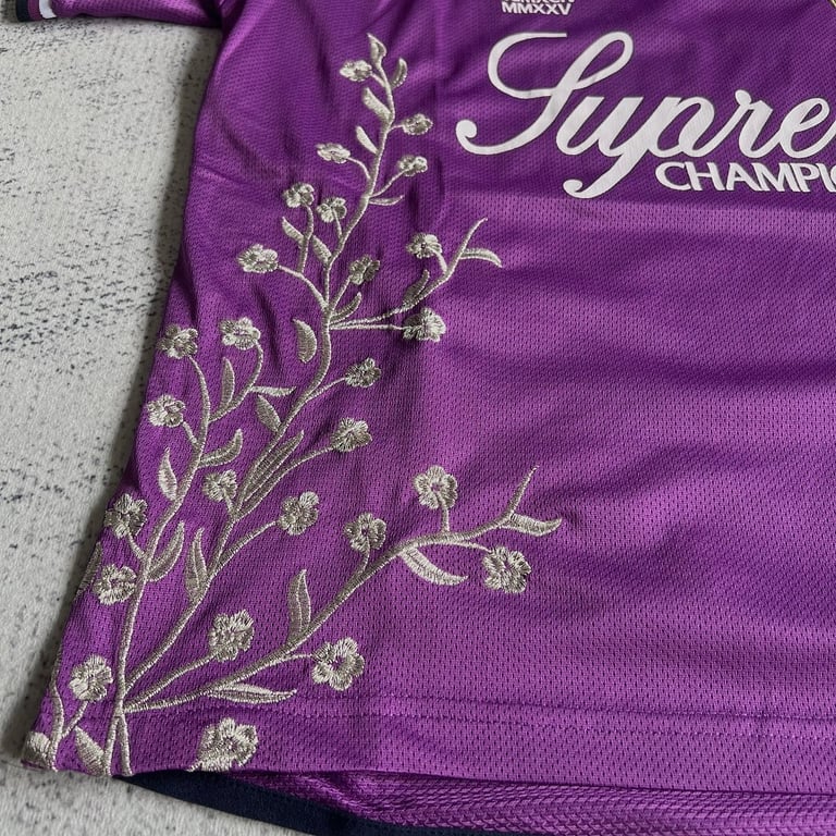 Supreme Flowers Football Jersey White - 33