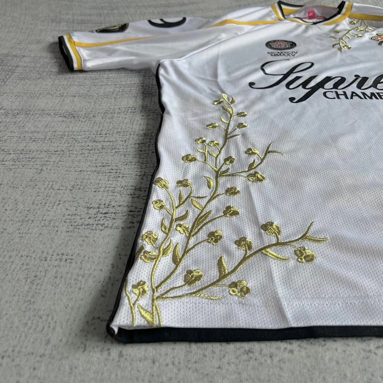 Supreme Flowers Football Jersey White - 47