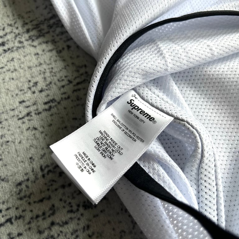 Supreme Flowers Football Jersey White - 55