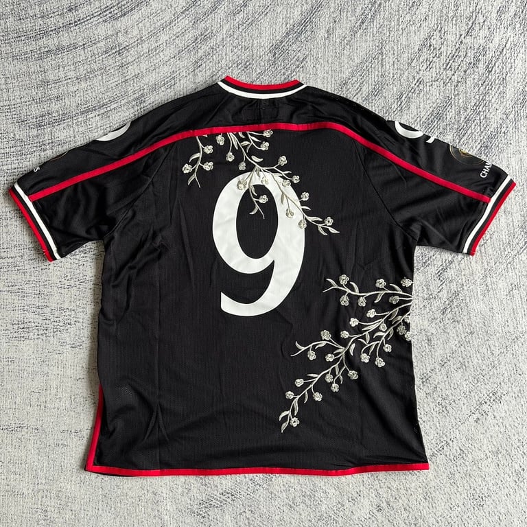 Supreme Flowers Football Jersey White - 10