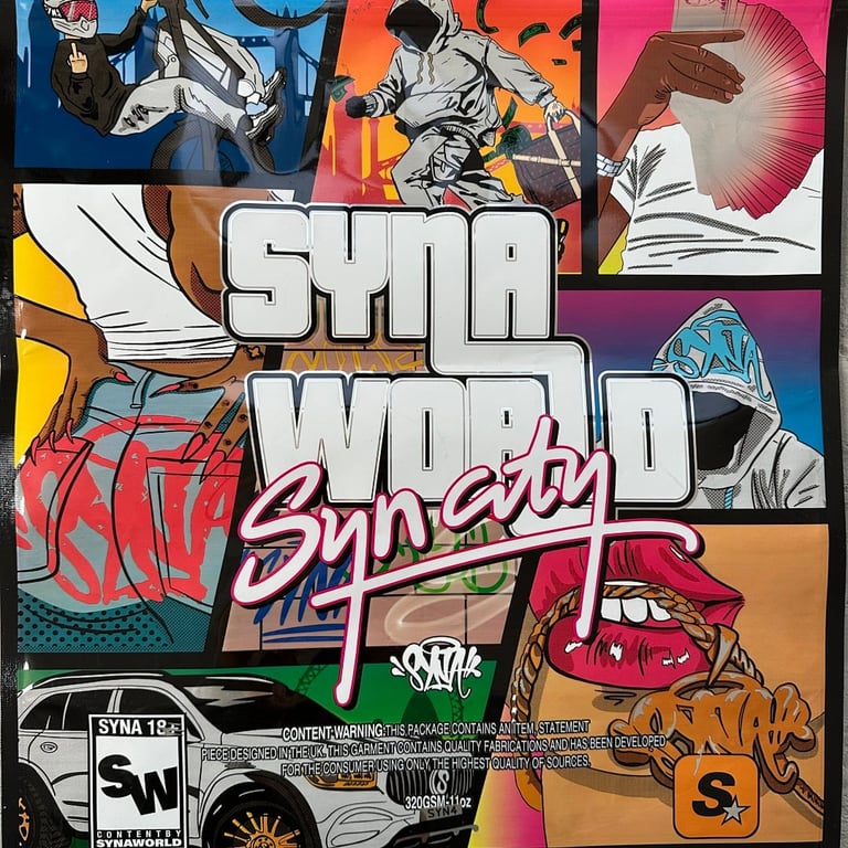 Syna World Syn-City Promo Tee White - 6